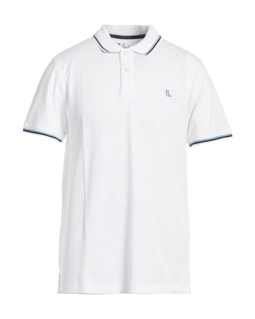 Polo Harmont & Blaine de hombre de color White