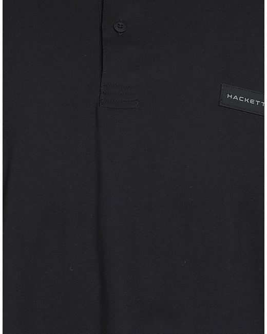 Hackett Black Polo Shirts for men