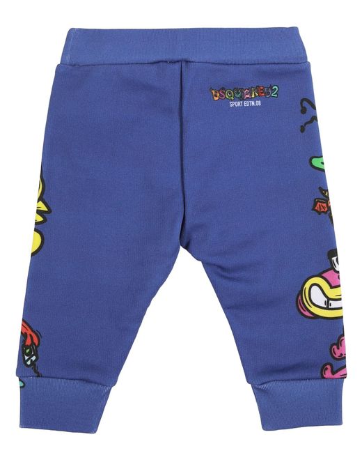 DSquared² Blue Pants Cotton
