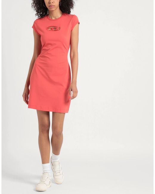 DIESEL Pink Mini Dress