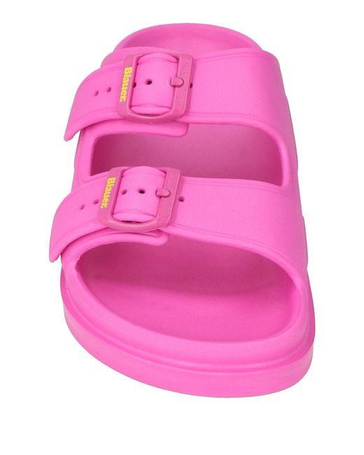 Blauer Pink Sandals Rubber
