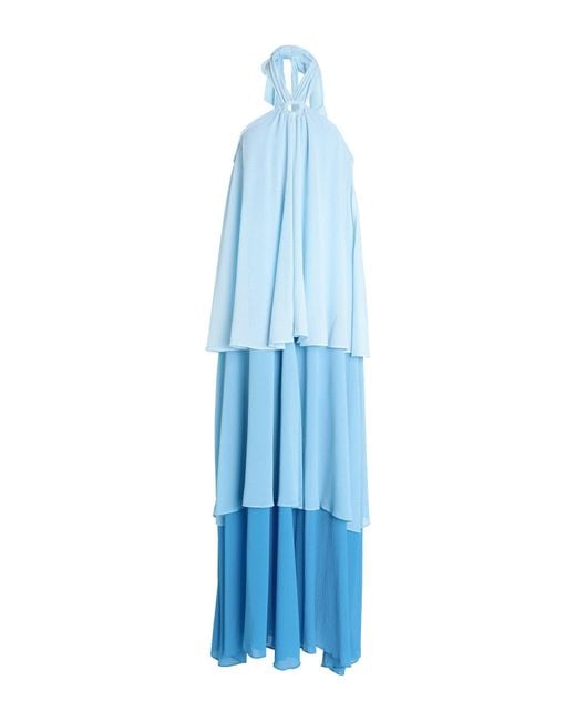 Robe longue Ganni en coloris Blue