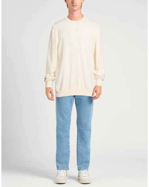 Gran Sasso White Sweaters for men