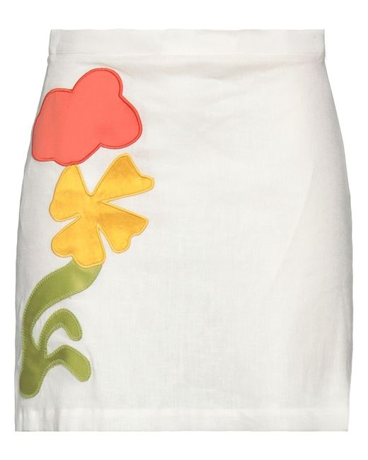 Marni White Mini Skirt