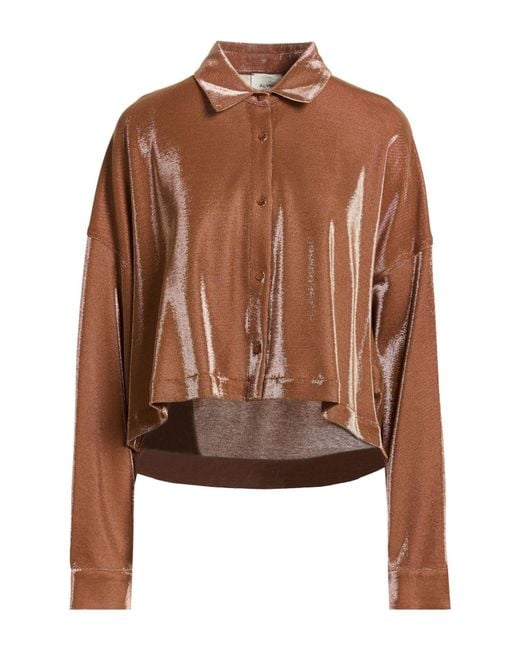 Alysi Brown Shirts