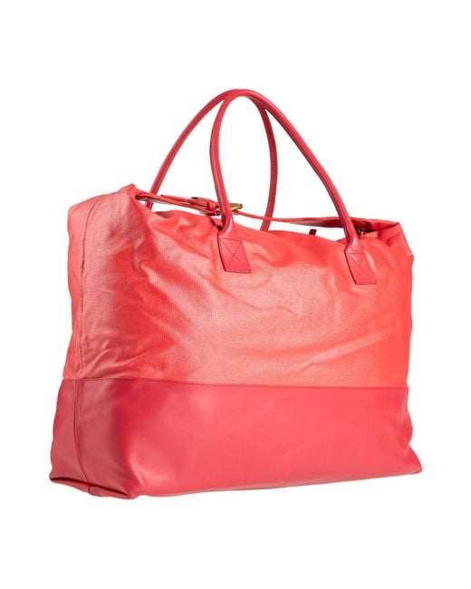 Vivienne Westwood Red Duffel Bags Textile Fibers
