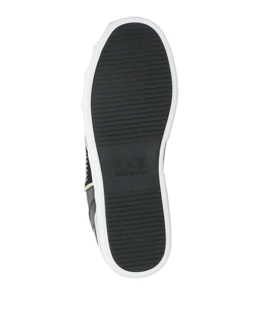EA7 Black Trainers