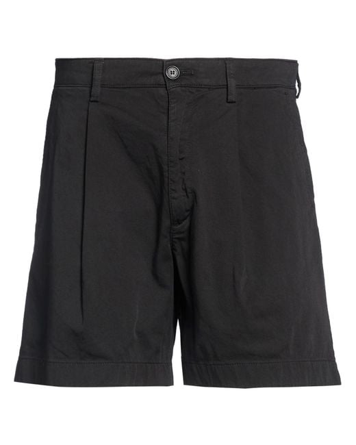 Department 5 Black Shorts & Bermuda Shorts for men