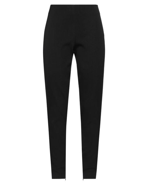 Calcaterra Black Pants Virgin Wool, Elastane