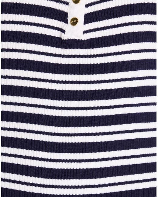 Guess Blue Bodysuit Viscose, Polyamide