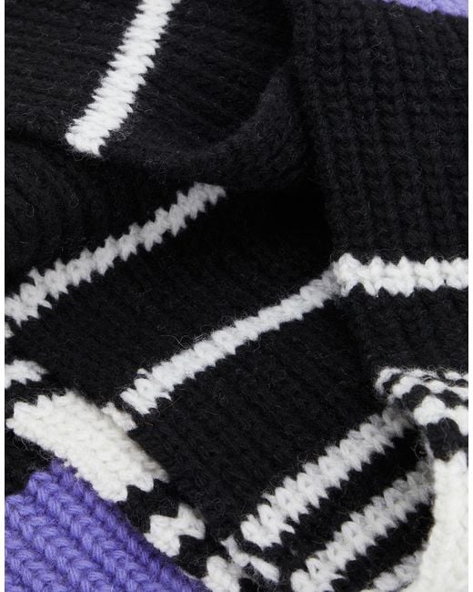 8 by YOOX Blue Scarf