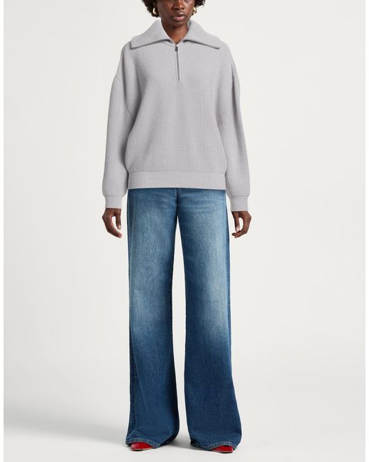 Fedeli Gray Rollkragenpullover