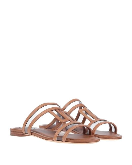 Tod's Natural Sandals