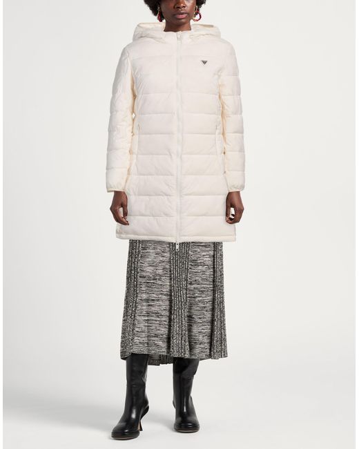 Guess White Puffer