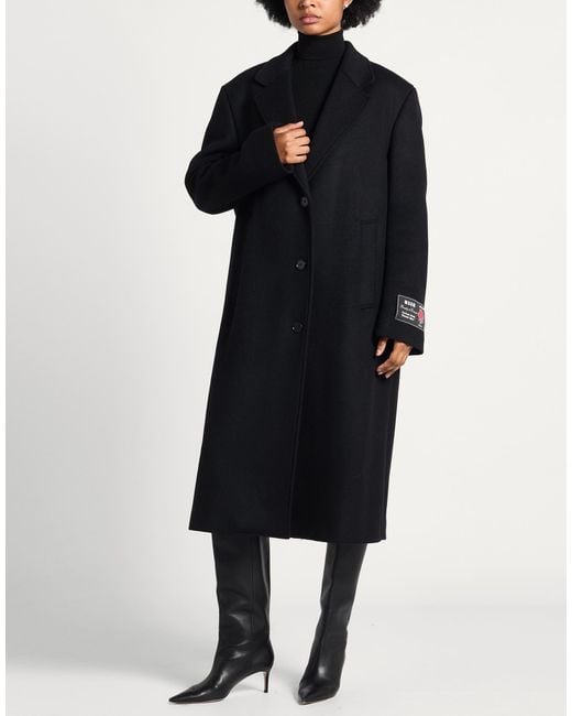 MSGM Black Coat
