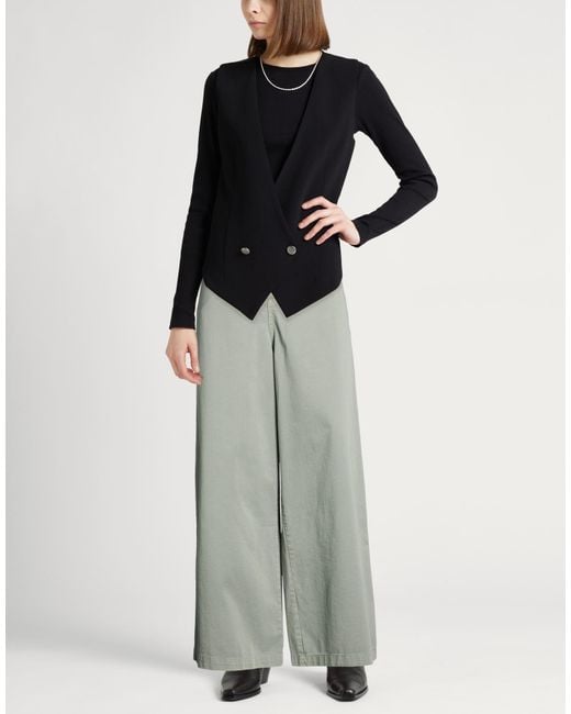 Alysi Gray Pants Cotton