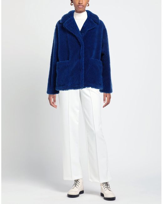 Stand Studio Blue Shearling & Teddy
