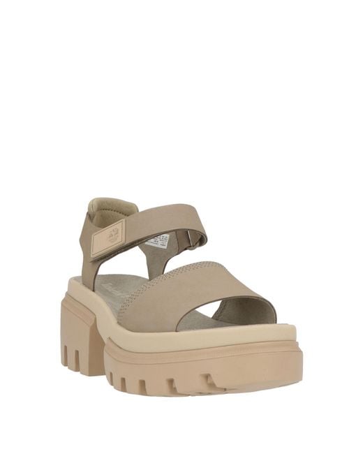 Timberland Natural Sandals Leather