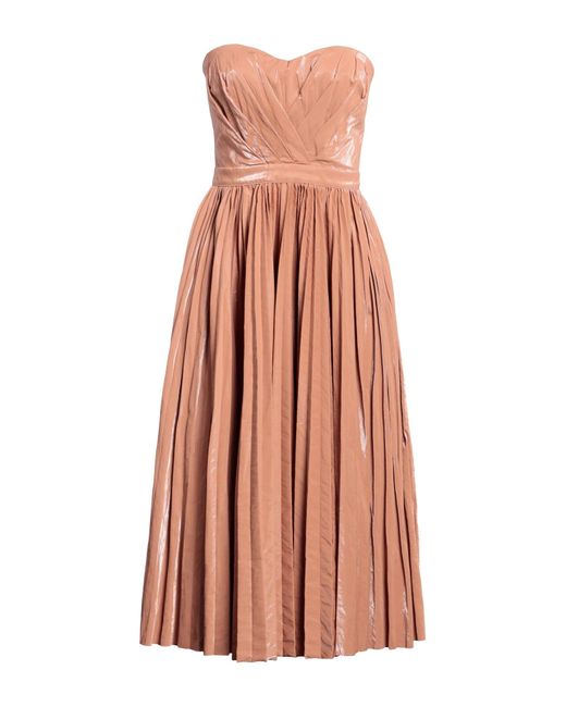 Elisabetta Franchi Pink Midi Dress