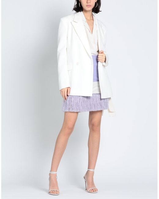 Elisabetta Franchi Purple Mini Skirt
