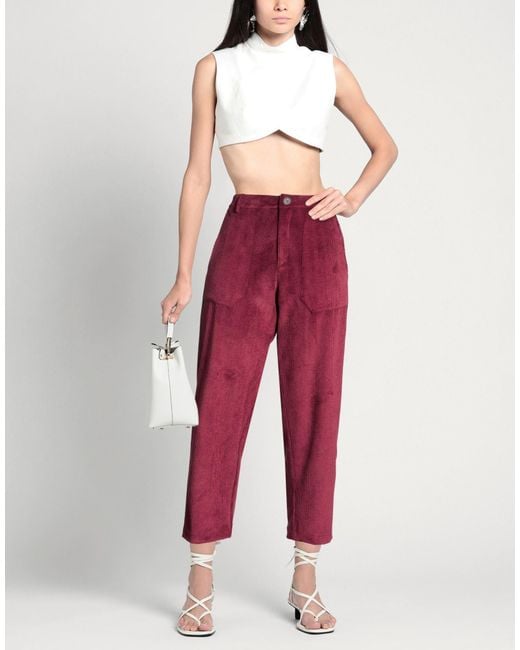 Shirtaporter Red Trouser