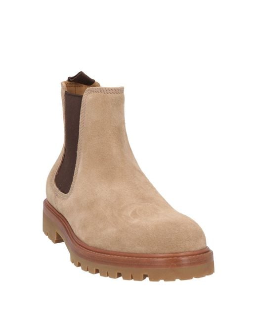 Brunello Cucinelli Brown Ankle Boots for men