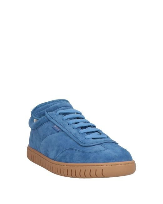 Bally Blue Sneakers Calfskin for men