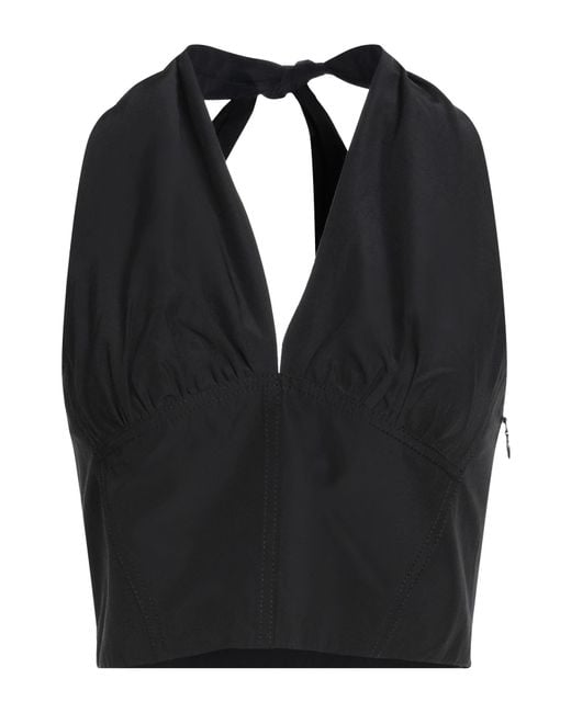 ANDAMANE Black Top Polyester, Cotton