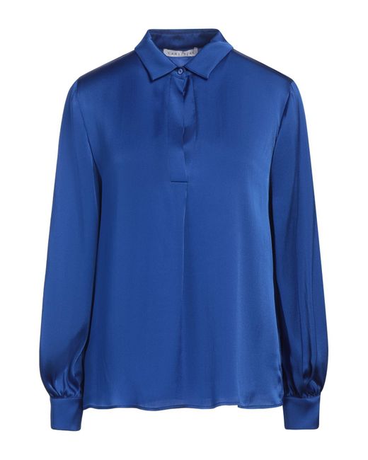 Top di Caractere in Blue