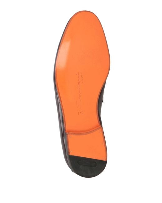 Santoni Brown Loafer for men