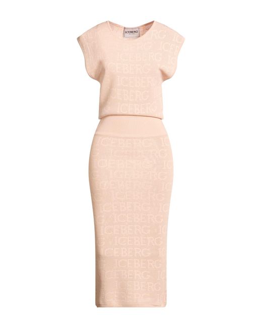 Iceberg Natural Midi Dresses