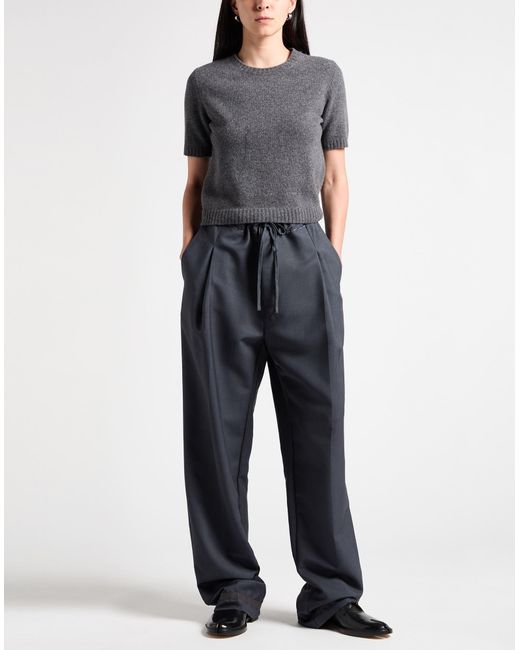 Maison Margiela Gray Sweater Wool