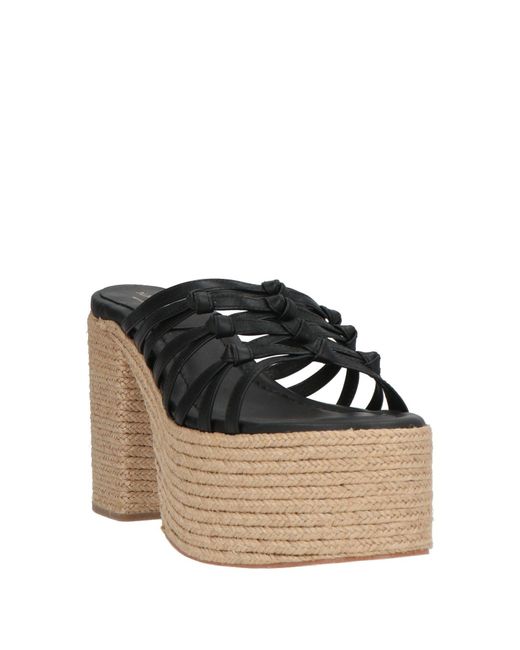 Paloma Barceló Black Sandals