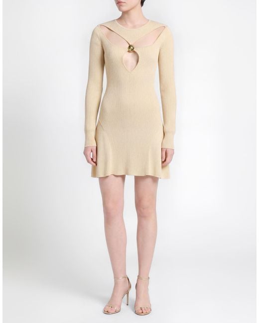Just Cavalli Natural Mini Dress