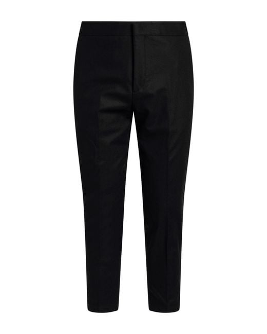 BE ABLE Black Pants Virgin Wool, Polyamide, Cashmere for men