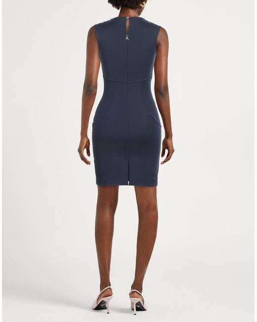 Patrizia Pepe Blue Midi-Kleid