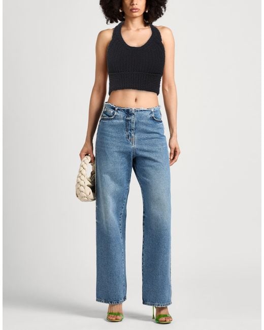 Jacquemus Blue Top Polyamide