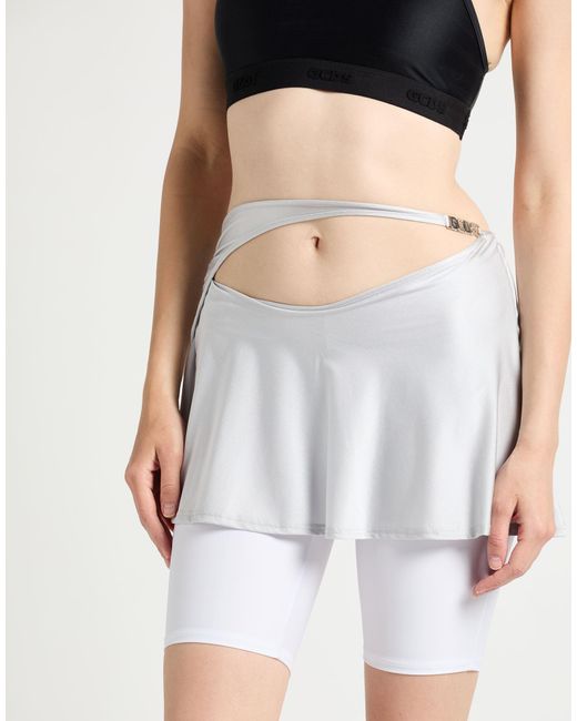 Gcds Blue Light Shorts & Bermuda Shorts Polyamide, Elastane