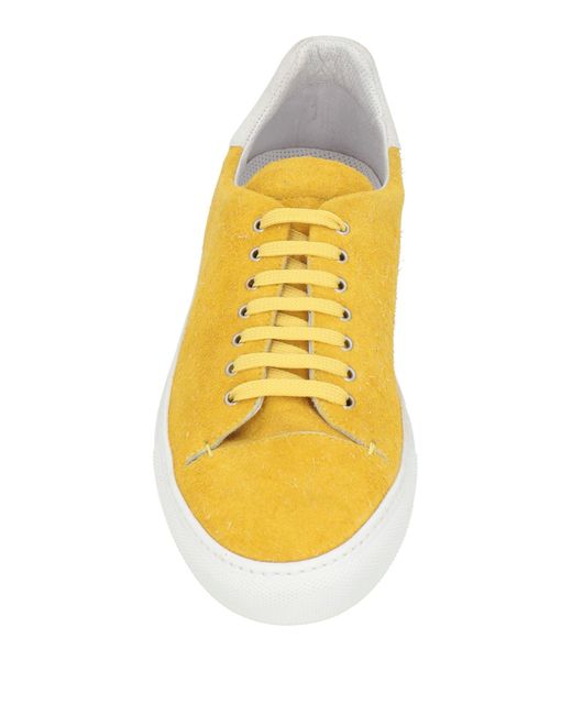Eleventy Yellow Sneakers for men