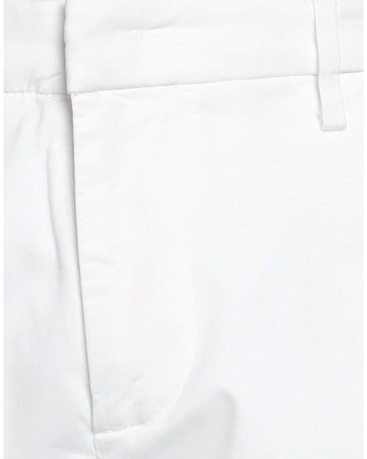 Dondup White Trouser for men
