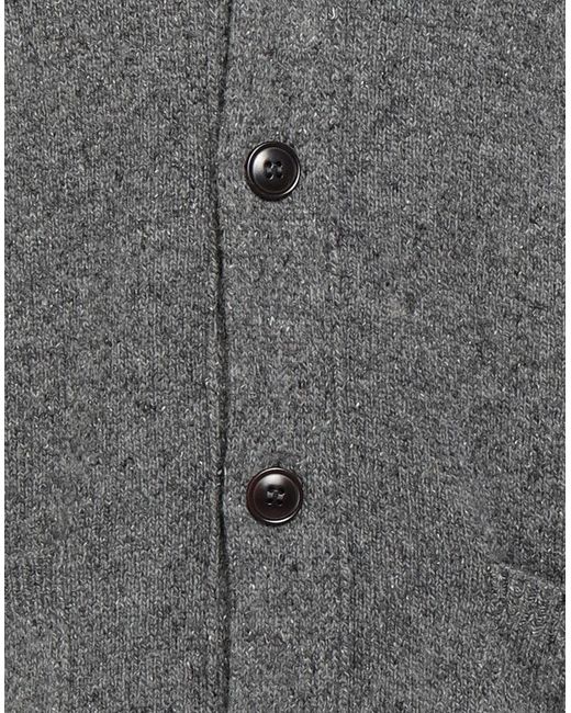 Barbour Gray X Abraham Moon Cardigan Wool, Polyamide, Viscose, Silk, Polyester for men