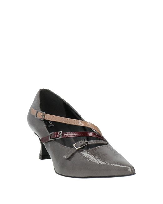 N·6 ROMA Gray Pumps