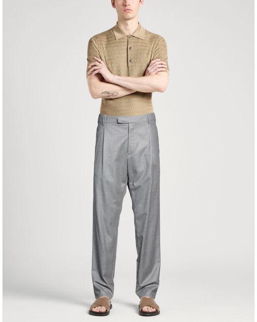 Brioni Gray Trouser for men
