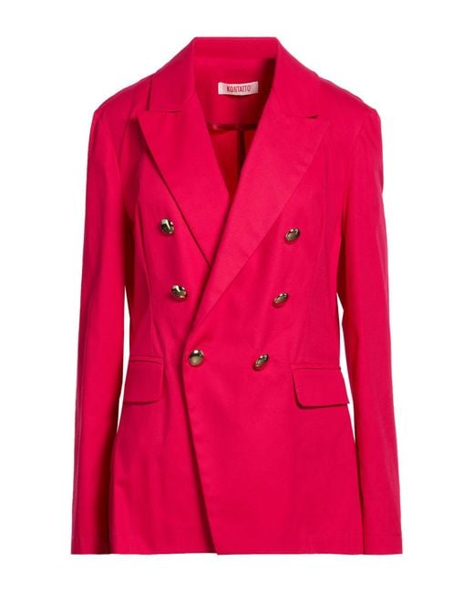 Kontatto Pink Blazer Cotton, Elastane