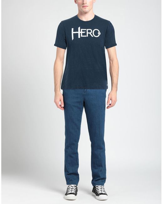 Héros Blue T-shirt for men