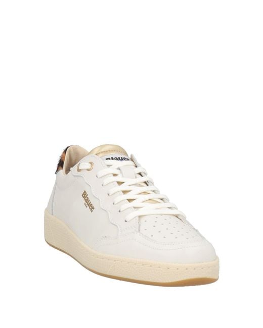 Blauer White Sneakers