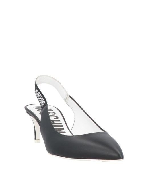 Moschino Metallic Pumps