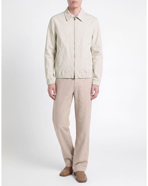 Aion White Jacket Cotton, Elastane, Viscose, Cupro for men
