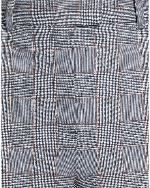Circolo 1901 Gray Pants Cotton, Elastane