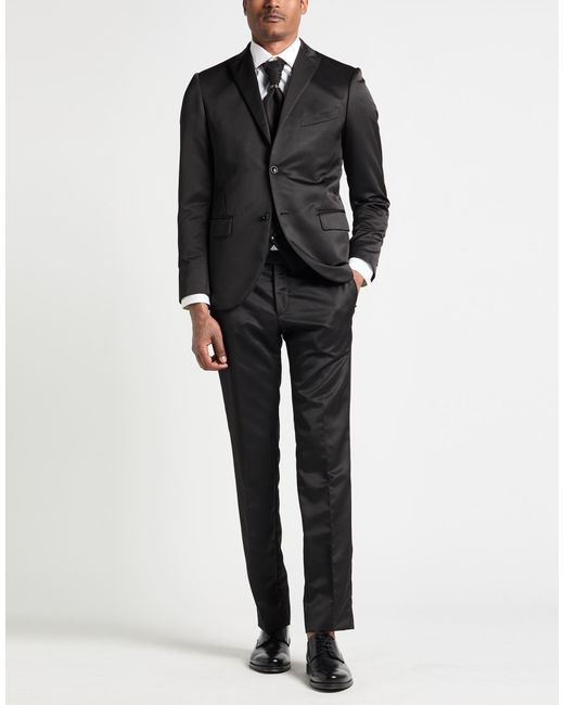 Gai Mattiolo Black Suits for men